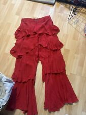 Zara red trouser for sale  EDINBURGH