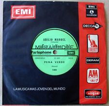 ABILIO MANOEL 7" PROMO Pena Verde BRASIL Bossa SAMBA Latin FUNK Soul GROOVE 1971 comprar usado  Enviando para Brazil