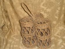 Vintage portabottiglie corda usato  Castell Alfero