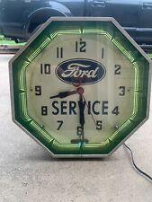 Ford neon clock for sale  USA