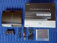 SONY PS3 FAT 60GB PAL CECHC04 CONSOLE BACKWARDS COMPATIBLE PS1 PS2 LAUNCH VERSION for sale  Shipping to South Africa