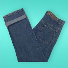Element Skateboards Regular Straight Fit Button Fly Blue Denim Jeans W36" L32" for sale  Shipping to South Africa