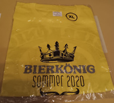 Bierkönig shirt gelb gebraucht kaufen  Dortmund
