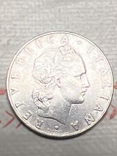 Moneta lire 1955 usato  Cornate D Adda