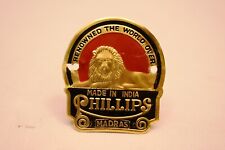 Emblema de cabeça Phillips cor vermelha emblema para bicicleta Phillips vintage Nos Lion Old"3 comprar usado  Enviando para Brazil