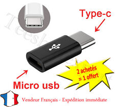 Adaptador Convertidor Micro USB a USB 3.1 Tipo C 2.0 Smartphone comprar usado  Enviando para Brazil