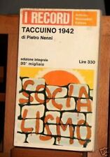 1967 nenni taccuino usato  Roma