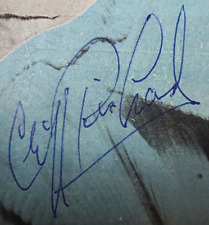 Cliff richard autograph for sale  NOTTINGHAM