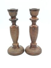 Pair carved metal for sale  Mesquite