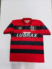 Camisas de futebol masculinas vintage 1994/95 Umbro Flamengo Home Centenary, tamanho XL comprar usado  Enviando para Brazil