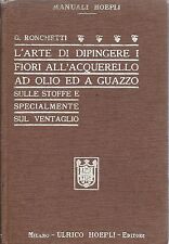 Manuali hoepli arte usato  Italia