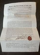 1851 document miller for sale  Kinderhook