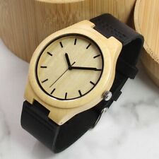 Relógio masculino de madeira de bordo feito à mão relógio de madeira presente para ele comprar usado  Enviando para Brazil