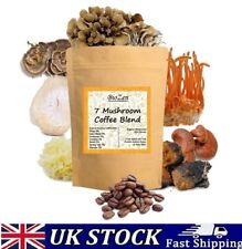 Mistura de café 7 cogumelos, juba de leão, Cordyceps, Chaga, Reishi, Tremella e muito mais comprar usado  Enviando para Brazil