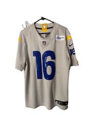 Camiseta masculina Nike NFL Los Angeles Rams Road Goff #16 Vapor limitada tamanho G comprar usado  Enviando para Brazil