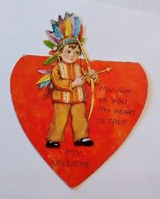 Vintage valentine indian for sale  Clinton