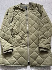 Quilted coat khaki for sale  BALLYCLARE