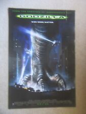 Godzilla original 1998 for sale  Bellingham