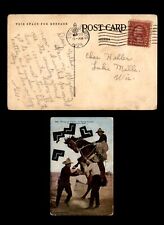 Cartão postal Mayfairstamps EUA 1928 Cheyenne Wyoming montando um fora da lei ousado cowboy a comprar usado  Enviando para Brazil