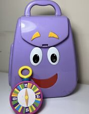 Mochila Dora The Explorer My Talking Nick Jr púrpura con brújula Mattel, usado segunda mano  Embacar hacia Argentina