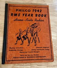 Rádios automáticos caseiros antigos 1942 Philco RMS ano livro esquemas, usado comprar usado  Enviando para Brazil