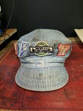 Used, Vintage Lee Train Conductor Hat W/ Railroad Patches for sale  Shipping to South Africa