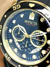 Relógio masculino Invicta 6981 Pro Diver mostrador preto tom dourado cronógrafo borracha preta comprar usado  Enviando para Brazil
