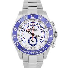Relógio Rolex Yacht-Master II 44mm NOVO EM PERFEITO ESTADO 2023 azul branco aço inoxidável 116680 comprar usado  Enviando para Brazil