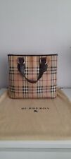 Authentic burberry tote usato  Catania