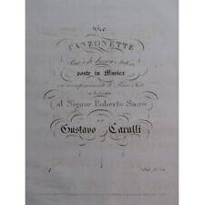 Usado, Carulli Gustave Pupillette Singer Piano ca1840 segunda mano  Embacar hacia Argentina