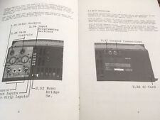 Operatin manual schemas d'occasion  L'Étrat