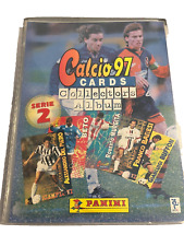 97 panini cards album calcio usato  Bologna