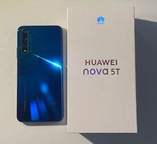Huawei nova 5T Yale-L61A - 128 Go - Bleu (Désimlocké) (Double SIM), usado comprar usado  Enviando para Brazil