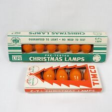 Vintage orange christmas for sale  Toledo