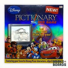 Disney Pictionary DVD Board Game Mattel 2007 Completo segunda mano  Embacar hacia Argentina