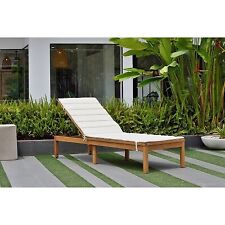teak outdoor chaise lounger for sale  USA