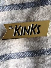 Kinks metal pin for sale  Ireland