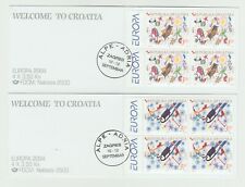 S36853 Chorwacja Europa Cept MNH 2004 Bookletx2 Wakacje na sprzedaż  Wysyłka do Poland