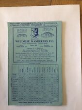 Wycombe wanderers tooting for sale  WEST DRAYTON