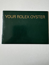 Rolex yster booklet gebraucht kaufen  Trebur