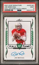 2021 Leaf Signature Hall of Fame Auto Joe Montana PSA 9.  HOF. 49ERS   comprar usado  Enviando para Brazil