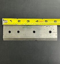 Used, 6'' x 2'' WOOD CHIPPER BLADES 5/16" fine thread mounting hole NEW Fast Shipping for sale  Shipping to South Africa