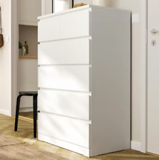 white bedroom drawers for sale  KINGSTON UPON THAMES