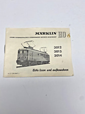 Märklin 3012 3013 gebraucht kaufen  Alt Hamborn