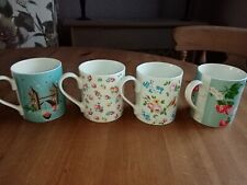Cath Kidston 4 Mug Set London Larch  for sale  SCARBOROUGH