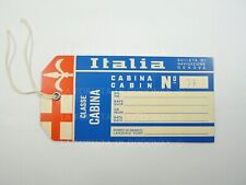 Vecchia etichetta nave usato  Cremona