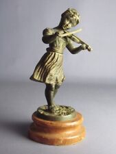 Statua bronzo bambina usato  Inverigo