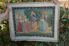 Indian silk painting for sale  BROMLEY