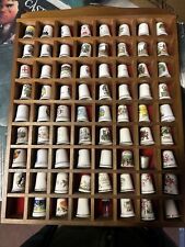 Thimbles display case for sale  BARNSLEY