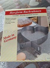 Backrahmen herz tortenring gebraucht kaufen  Sonneberg